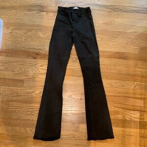 L’AGENCE dark green coated jeans size 23